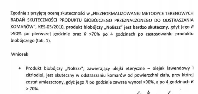 NoBzzz OPASKA NA KOMARY i MESZKI DLA DZIECI Mix